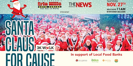 Santa Claus for a Cause 3km Family Walk