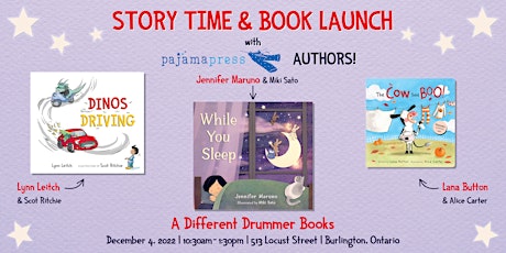 Story Time + Book Launch