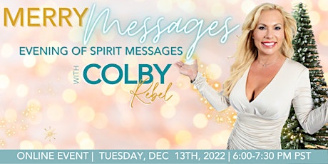 Merry Messages- Online Holiday Messages with Colby Rebel