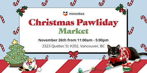 meowbox Christmas Pawliday Market