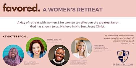 Imagen principal de Favored: A Women's Retreat