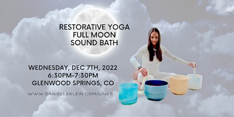 Restorative Yoga Gemini Full Moon Sound Bath