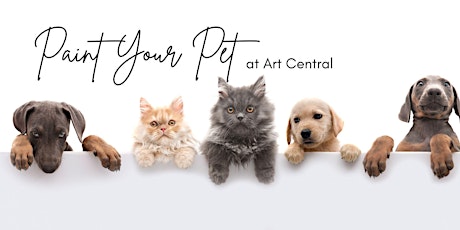 Paint Your Pet at Art Central in SLO