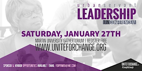 Urban Servant Leadership Un-Conference primary image