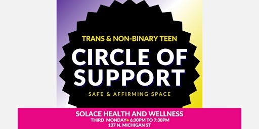 Trans and Non-Binary Teen Circle of Support