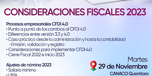 QRO Consideraciones Fiscales 2023