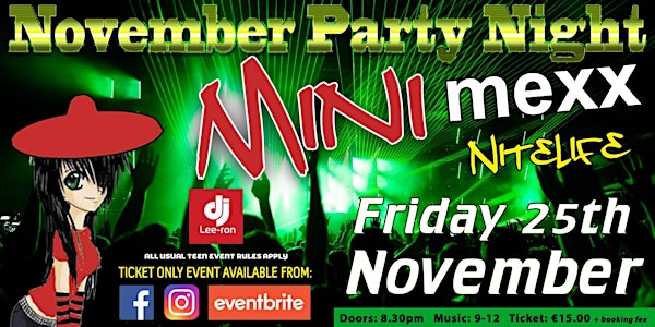 Mini MeXx November Party 2022