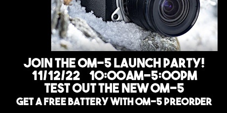 OM-System OM-5 Launch Party!