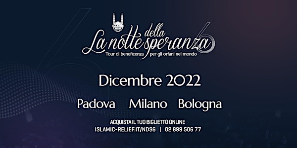 La Notte della Speranza 6 - Bologna | Islamic Relief Italia