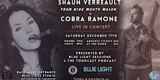 Blue Light Sessions: Toddcast Podcast with  Shaun Verreault & Cobra Ramone