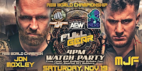 AEW Full Gear Watch Party at The Nerd