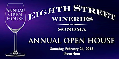 2018 Eighth Street Wineries Annual Open House primary image