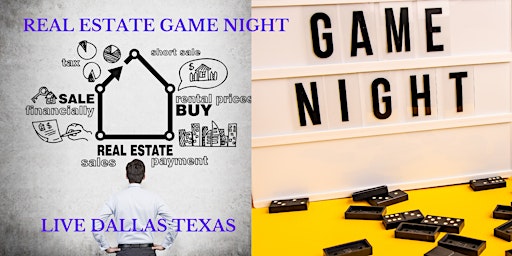 Real Estate Game Night LIVE Dallas (TX)