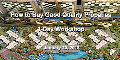 How to Buy Good Quality Properties 1-Day Workshop  primary image