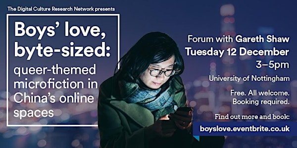 Boys’ Love, Byte-sized: Queer-themed Microfiction in China’s Online Spaces