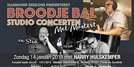 Primaire afbeelding van Broodje Bal | Studio concert - When Harry met Hammond and Drums