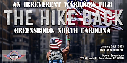 The Hike Back Screening- Greensboro, North Carolina
