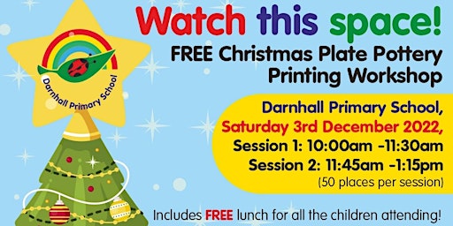 Darnhall Children Festive Pottery Painting AFTERNOON SESSION