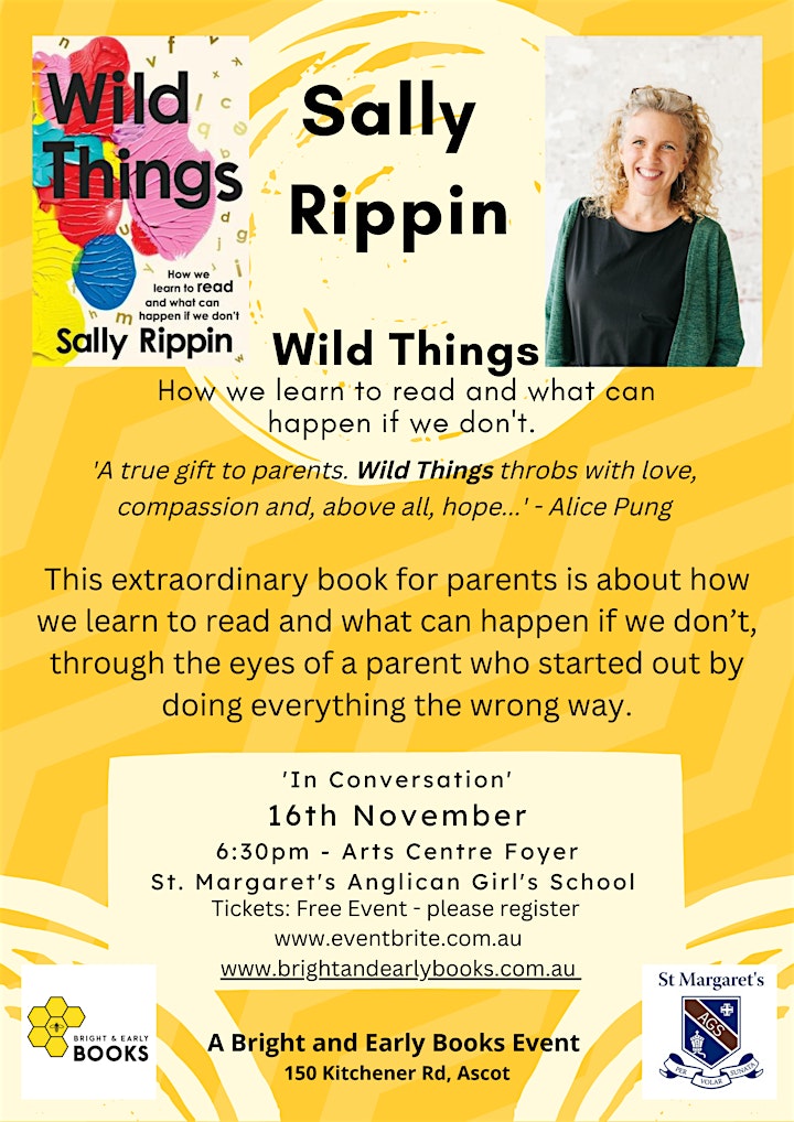 Sally Rippin - In Conversation - Wild Things image