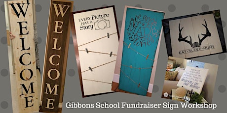 Gibbons Playground Fundraiser Sign Workshop primary image