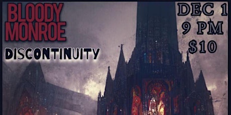 Live at Cathedral ft Discontinuity & Bloody Monroe