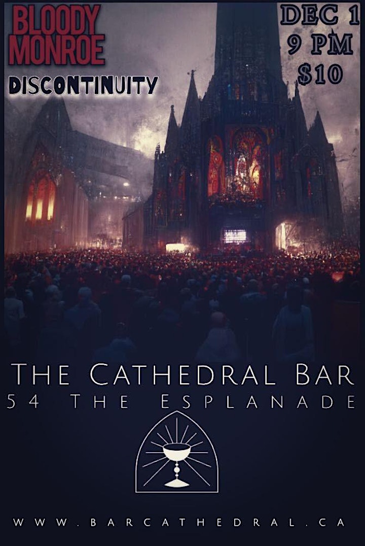 Live at Cathedral ft Discontinuity & Bloody Monroe image