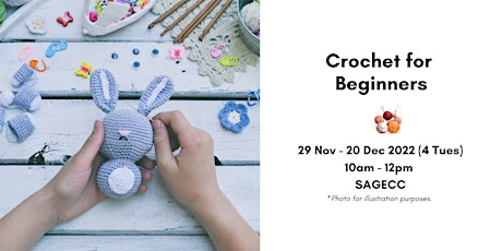 Imagem principal do evento [SAGECC Physical Workshop] Crochet for Beginners