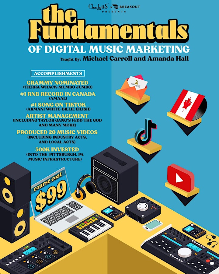 Charlotte's Webb Presents: The Fundamentals of Digital Music Marketing image