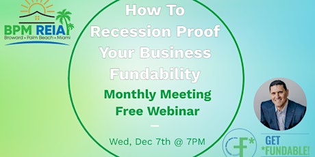 How To Recession Proof Your Business Fundability
