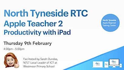 North Tyneside RTC: Apple Teacher - Productivity with iPad primary image