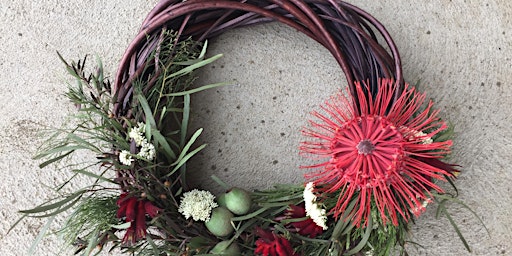 2022 Birregurra Wildflowers Christmas Wreath Workshop