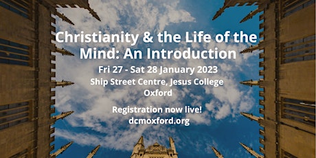Christianity and the Life of the Mind: An Introduction 2023 primary image