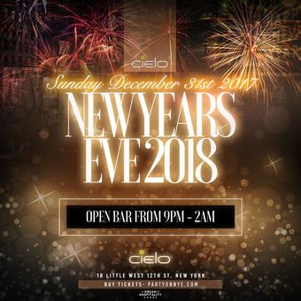 CIELO New Years Eve (Open Bar 9pm-2am)