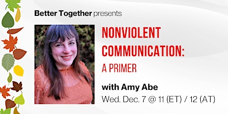 Nonviolent Communication: A Primer