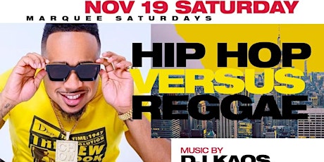 Hot 97s Hip Hop vs Reggae at Marquee Saturdays : Free entry with rsvp