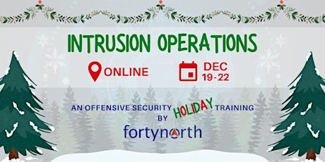 Holiday Red Team Training **ONLINE COURSE**