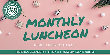 Women's Business Alliance Luncheon - December
