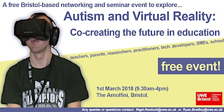 Autism and Virtual Reality: Co-creating the future in education primary image