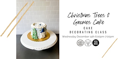 Christmas Trees & Gnomes Cake Decorating Class
