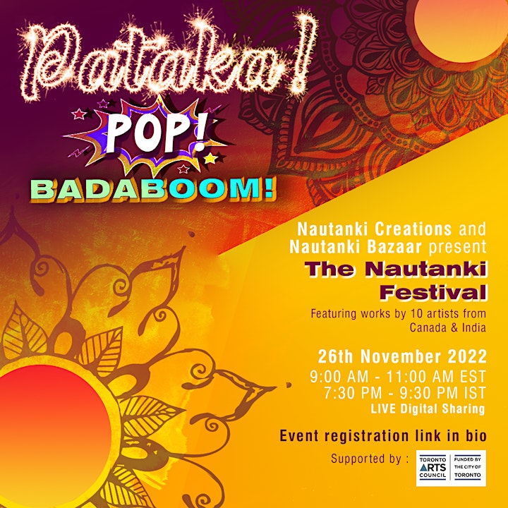 Pataka! POP! Badaboom! ~ 3rd Nautanki Festival 2022 image