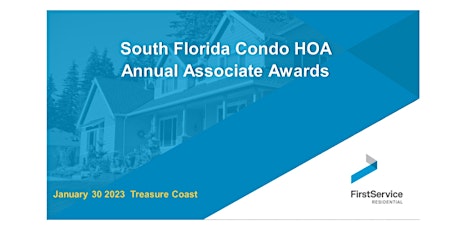 SF Condo HOA Annual Associate Awards Treasure Coast