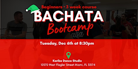 Beginners Bachata Bootcamp - 3 Weeks