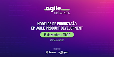 Modelos de priorização em Agile Product Development