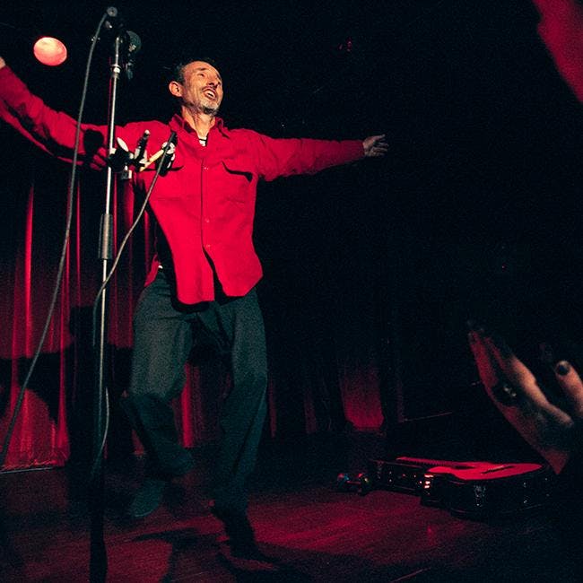 LIVE! ON STAGE: JONATHAN RICHMAN featuring TOMMY LARKINS on the drums!