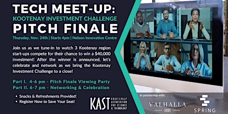 Tech Meet-Up: KIC Pitch Finale! primary image