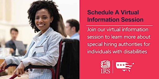 IRS Information Session for Individuals with Disabilities (Schedule A)