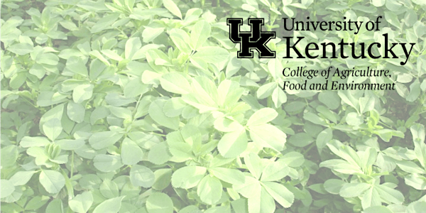 KY Alfalfa and Stored Forages Conference 2018