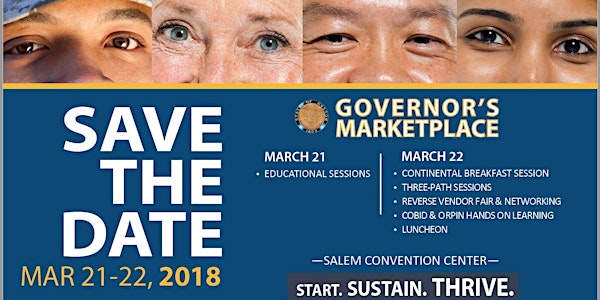 2018 Governor's Marketplace Conference (Two-Day Event)