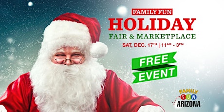 3rd Annual Family Fun Holiday Fair & Marketplace!