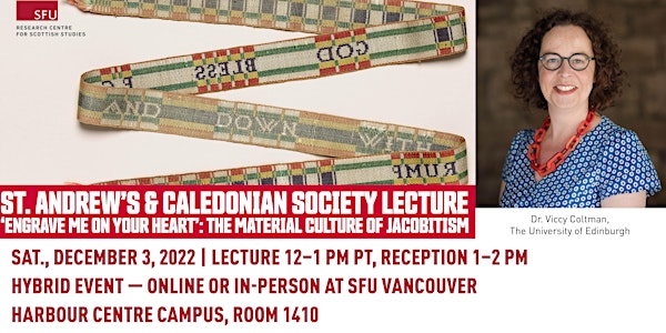 St. Andrew’s and Caledonian Society lecture